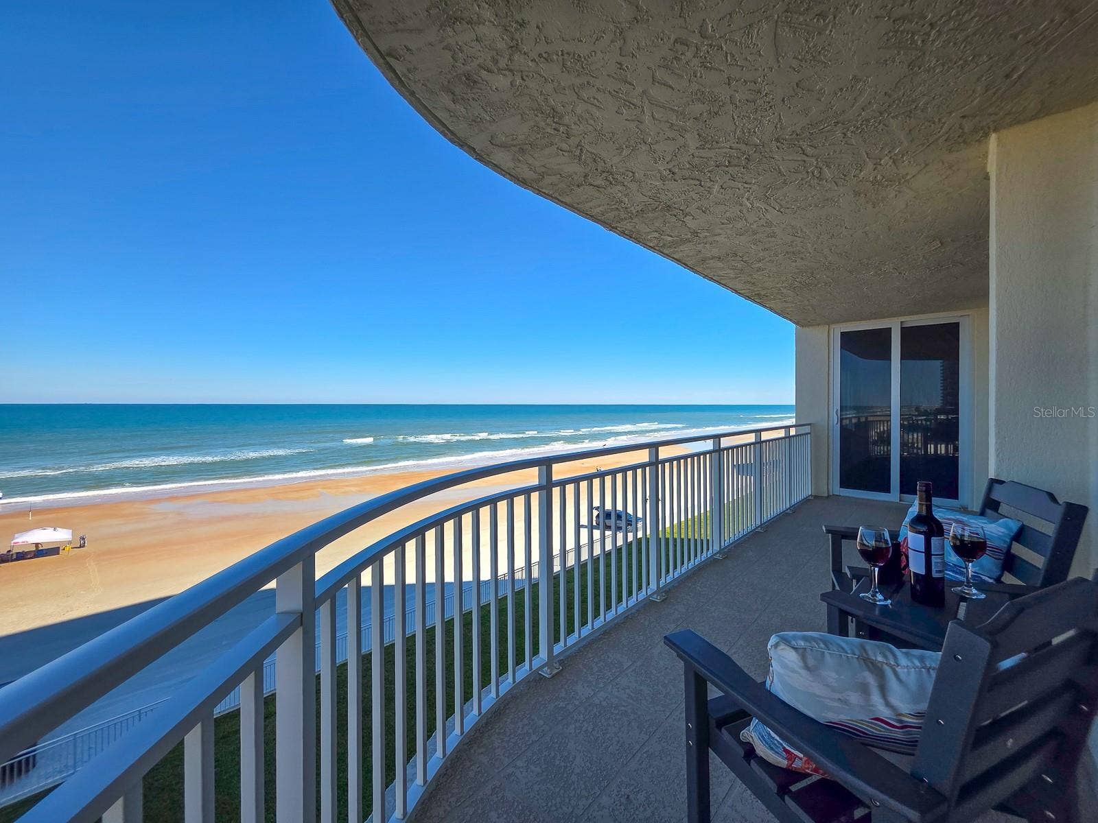 2545 S ATLANTIC AVENUE, #403, Daytona Beach Shores, FL 32118 Wrap around balcony with endless unobstructed views to the south.