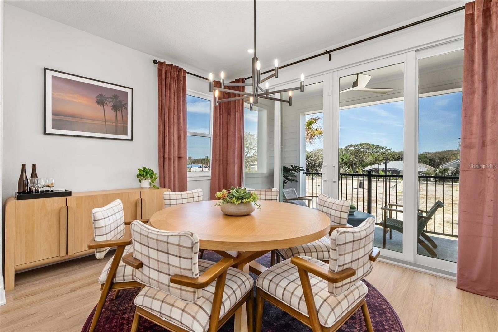 Model Dining Room & Balcony