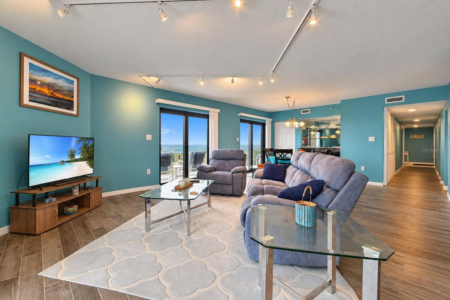 5207 S ATLANTIC AVENUE, #1126, New Smyrna Beach, FL 32169 Living Room.