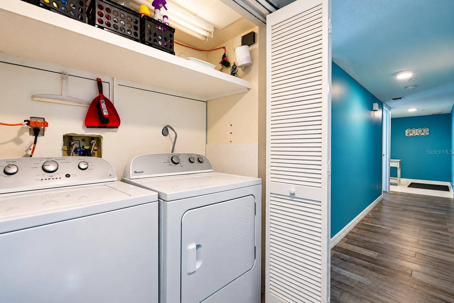 5207 S ATLANTIC AVENUE, #1126, New Smyrna Beach, FL 32169 In-unit laundry with full size washer and dryer.