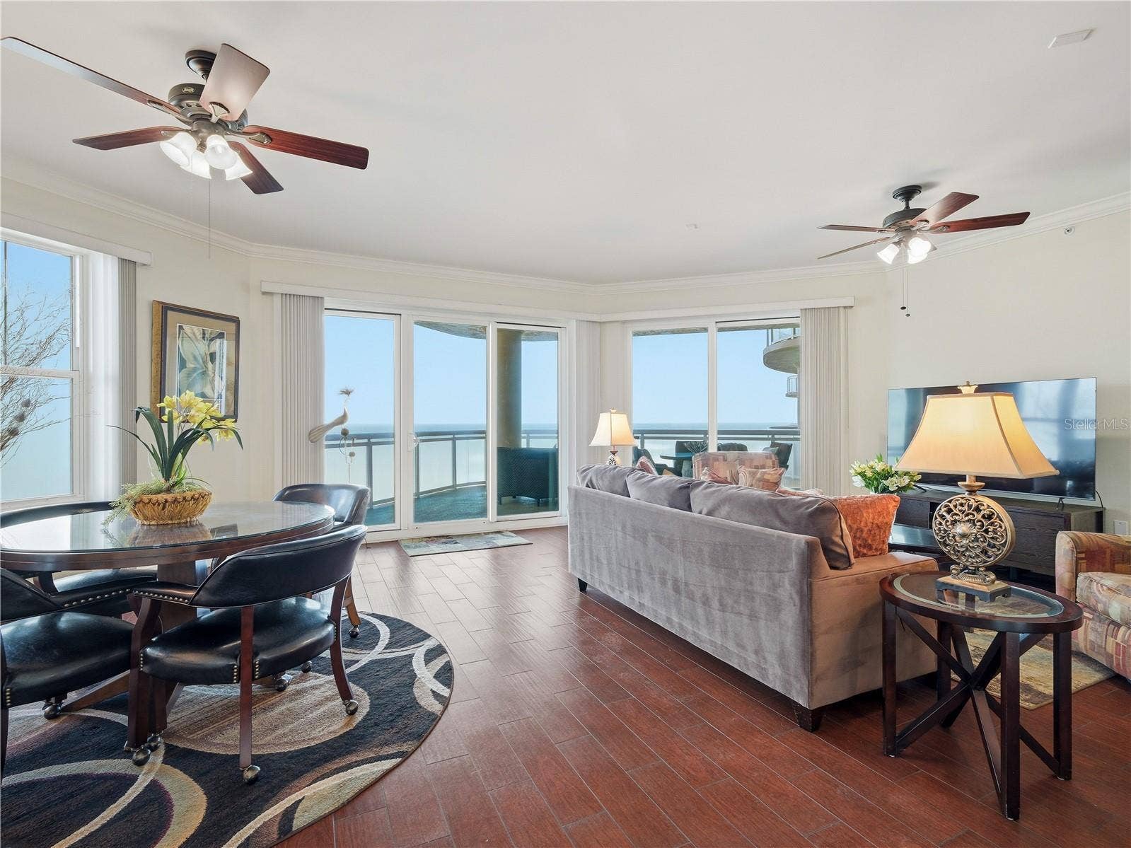 1925 S ATLANTIC AVENUE, #401, Daytona Beach Shores, FL 32118 LIVING/DINING ROOM