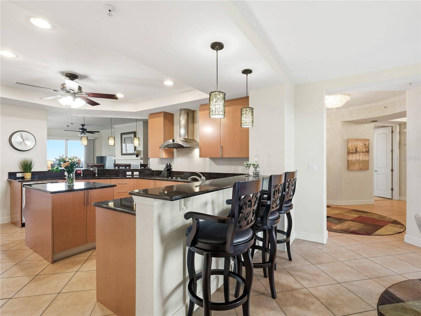 1925 S ATLANTIC AVENUE, #401, Daytona Beach Shores, FL 32118 BREAKFAST BAR FACING EAST