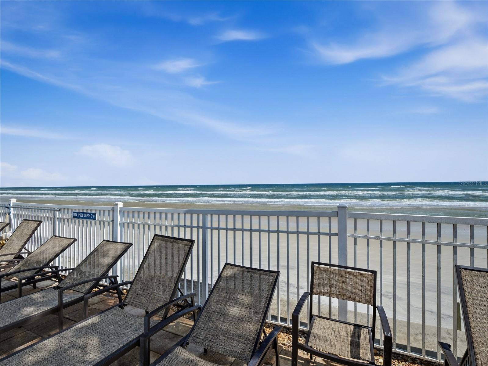 1925 S ATLANTIC AVENUE, #401, Daytona Beach Shores, FL 32118 POOL DECK