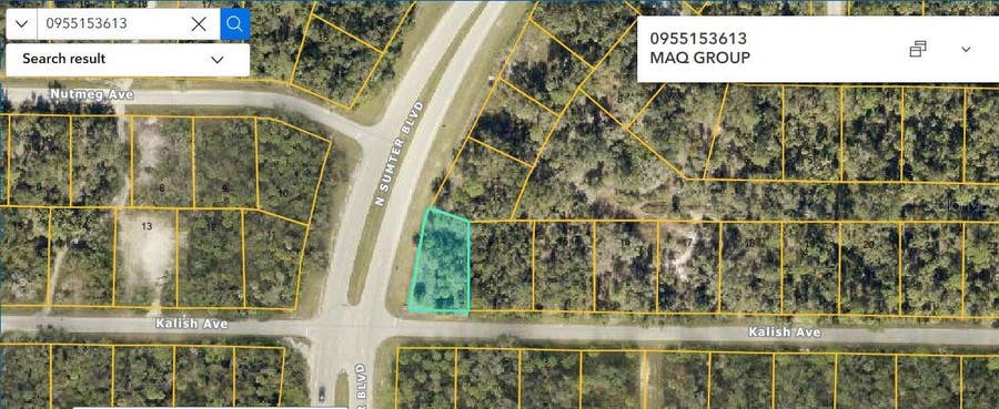 Property photo for KALISH AVENUE, North Port, FL