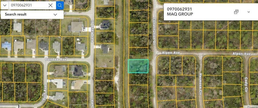 Property photo for CONSTITUTION DRIVE, North Port, FL