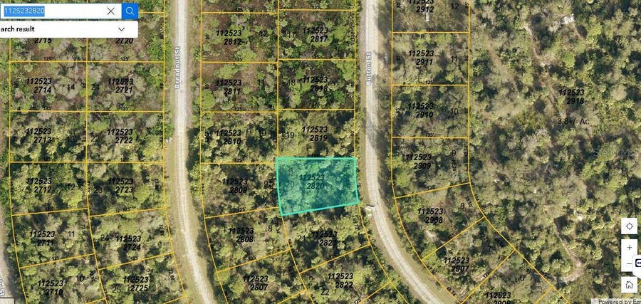Property photo for BUTTON STREET, North Port, FL