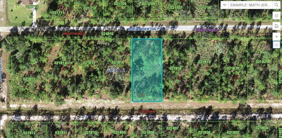Property photo for OLEANDER DRIVE, Indian Lake Estates, FL