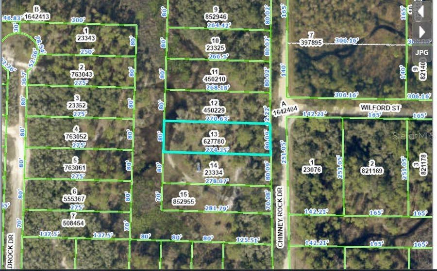 Property photo for CHIMNEY ROCK DRIVE, Webster, FL