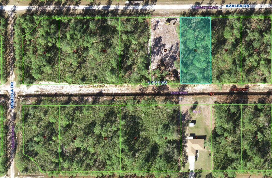 Property photo for 413 AZALEA DRIVE, Indian Lake Estates, FL