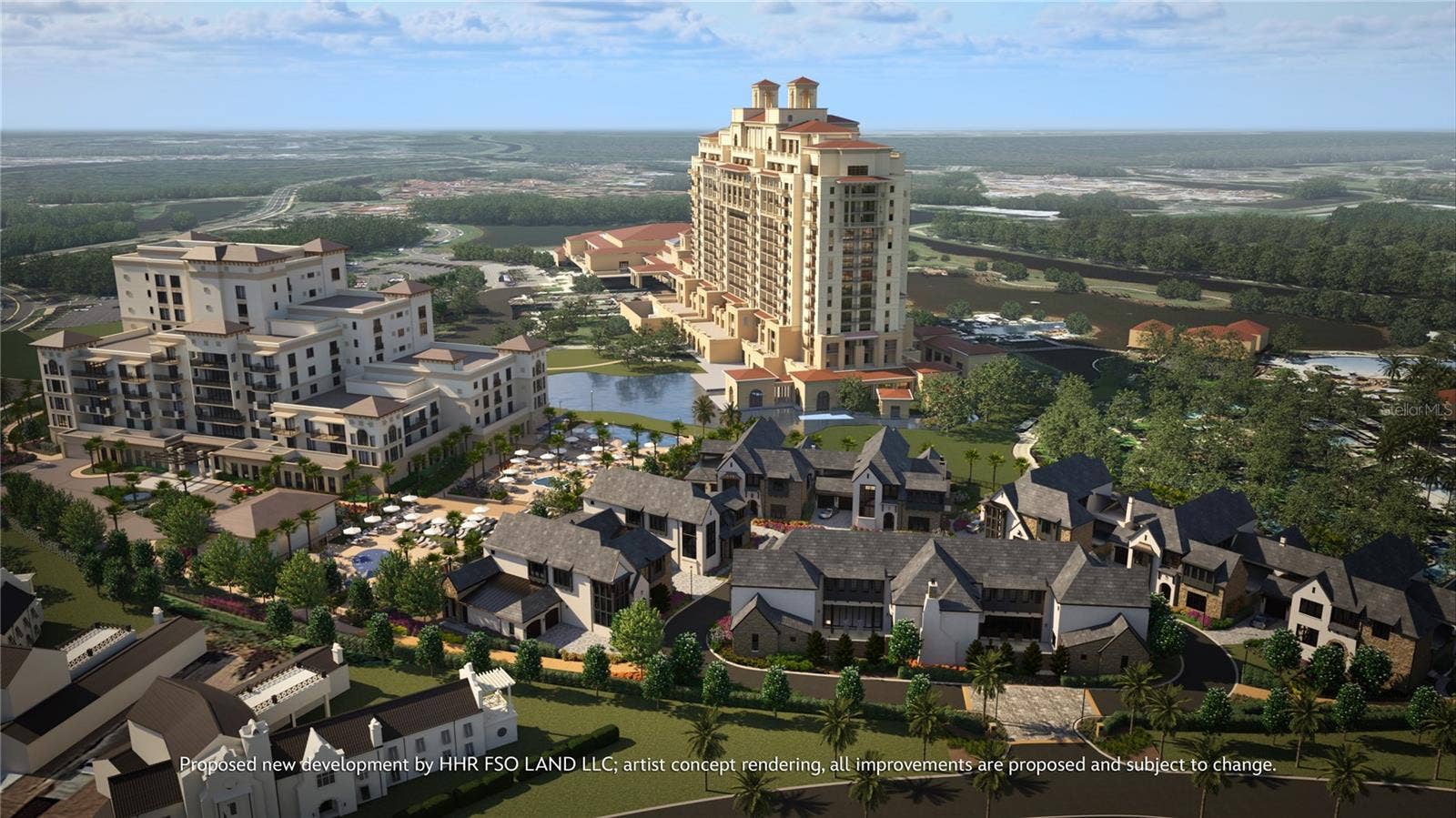 10160 AUTUMN MIST LANE, #601, Golden Oak, FL 32836 Florian Park Luxe Residences. Artist concept rendering, all improvements are proposed and subject to change. Disney
