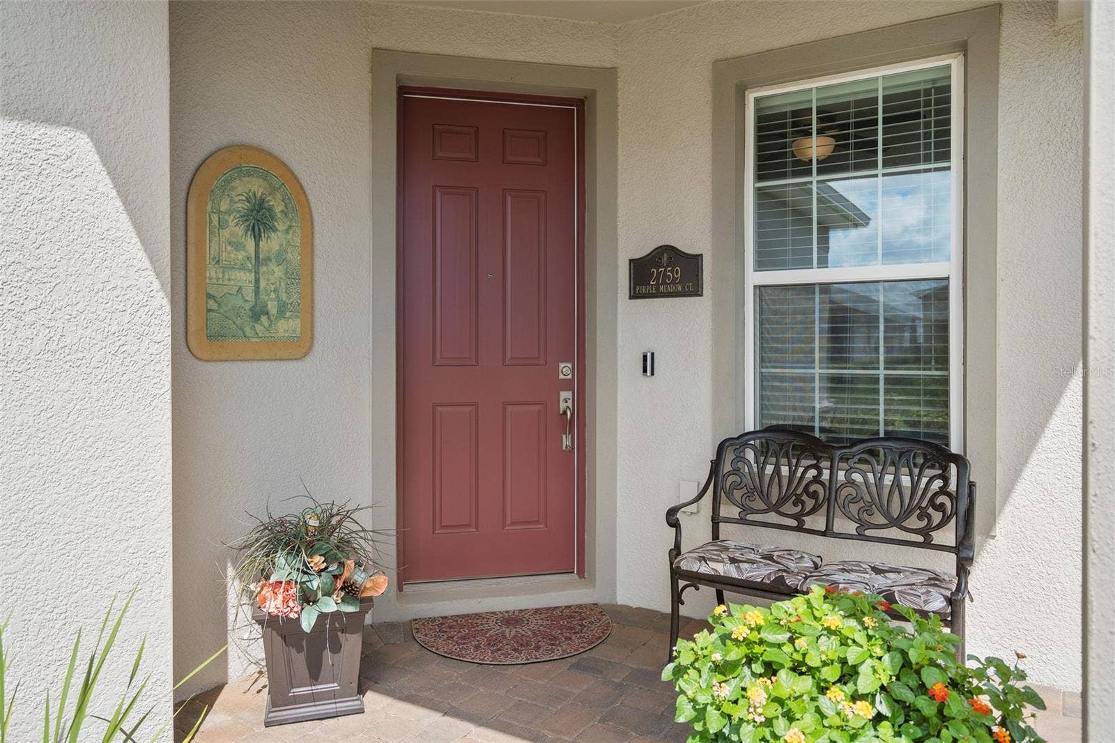 2759 PURPLE MEADOW COURT, Minneola, FL 34715 Front Entry with a Covered Porch