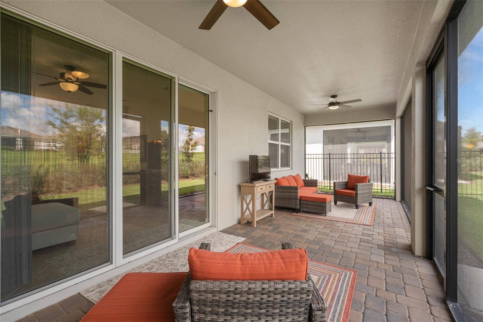 2759 PURPLE MEADOW COURT, Minneola, FL 34715 Extended Under Roof Screened Lanai