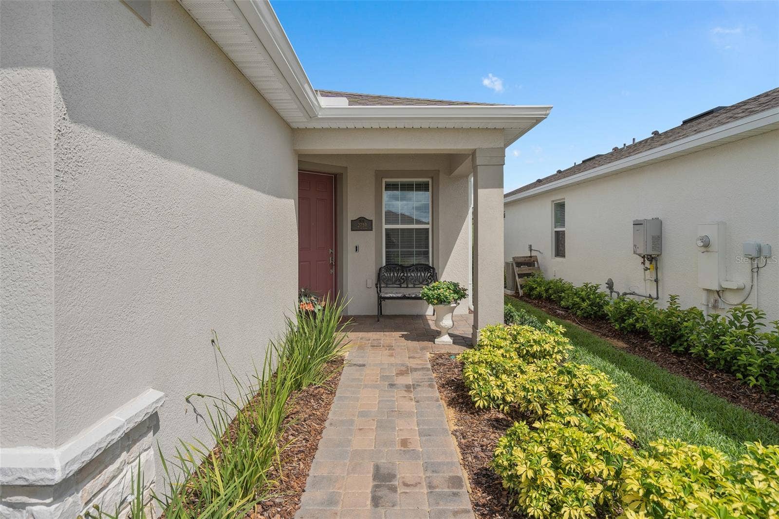 2759 PURPLE MEADOW COURT, Minneola, FL 34715 Front Entry Paver Walkway
