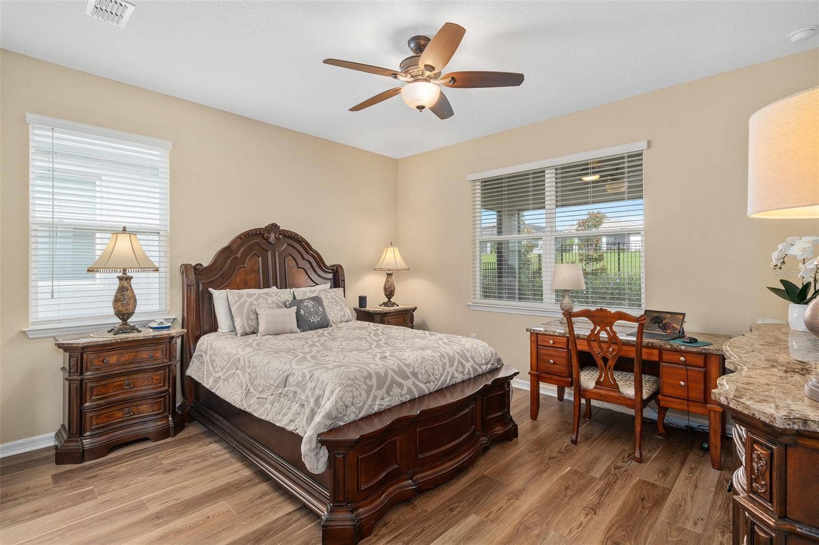 2759 PURPLE MEADOW COURT, Minneola, FL 34715 rimary Bedroom with Luxury Vinyl Plank Flooring and an En-Suite