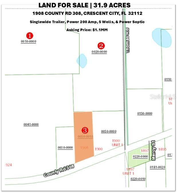 Property photo for 1098 COUNTY ROAD 308, Crescent City, FL