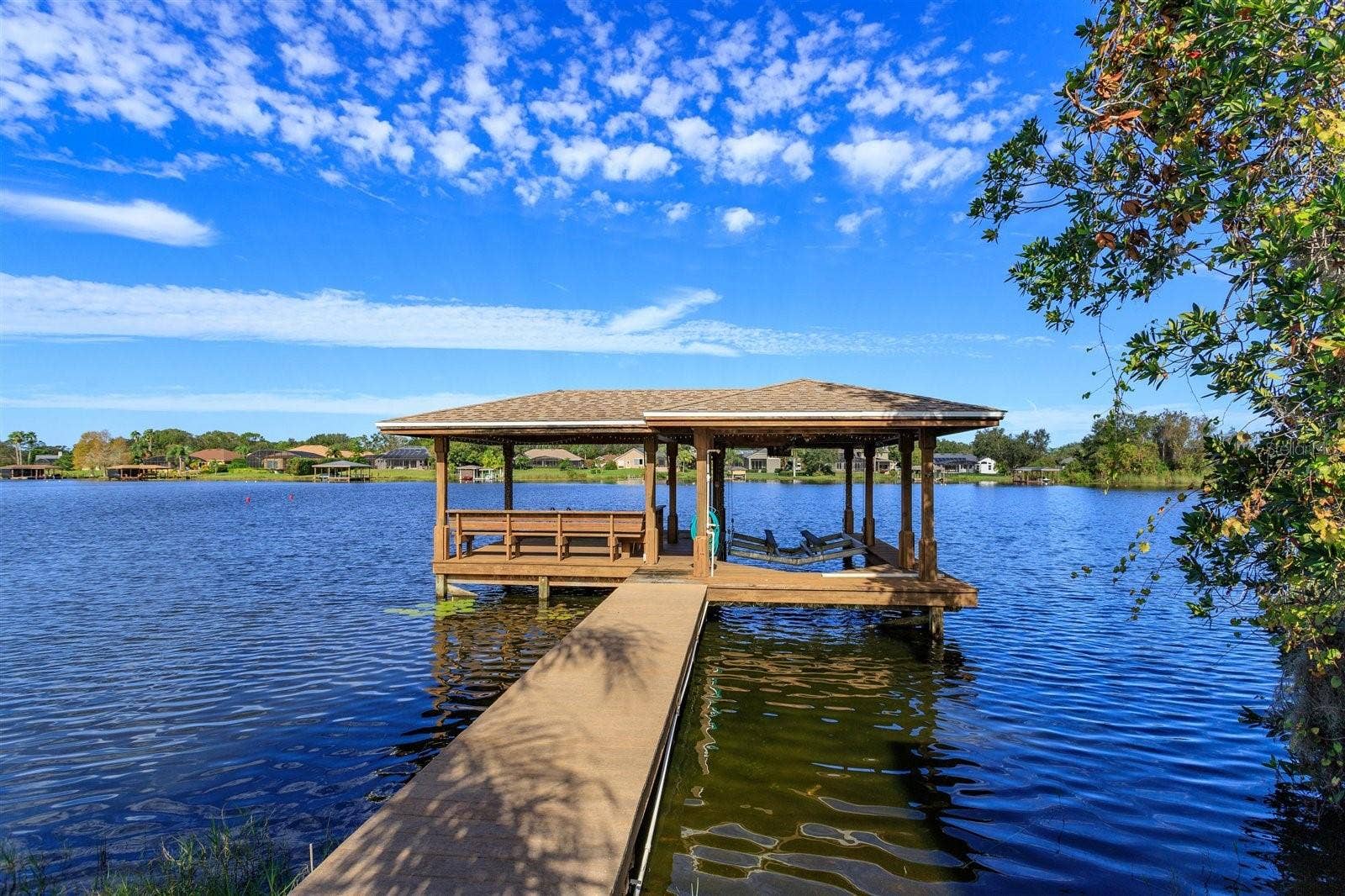 13377 LAKE BUTLER BOULEVARD, Winter Garden, FL 34787 existing dock