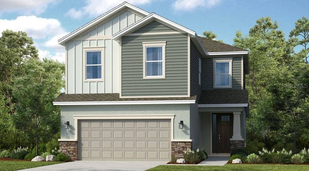 1024 TEAL CREEK DRIVE, St Cloud, FL 34771 The Boca Grande ~ Rendering