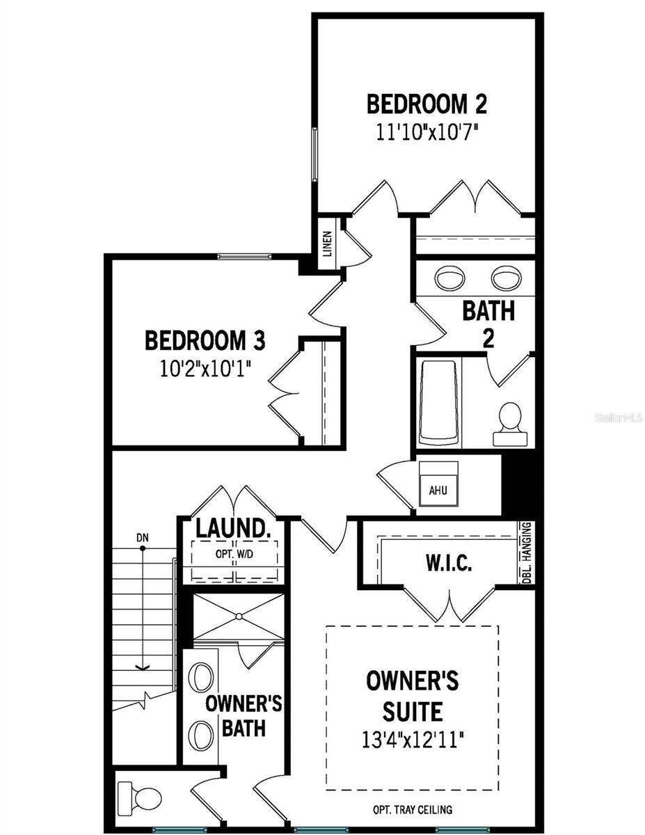 1883 SEAWALL WAY, Celebration, FL 34747 Island Village Lot 288 of Phase 2 Second Floor