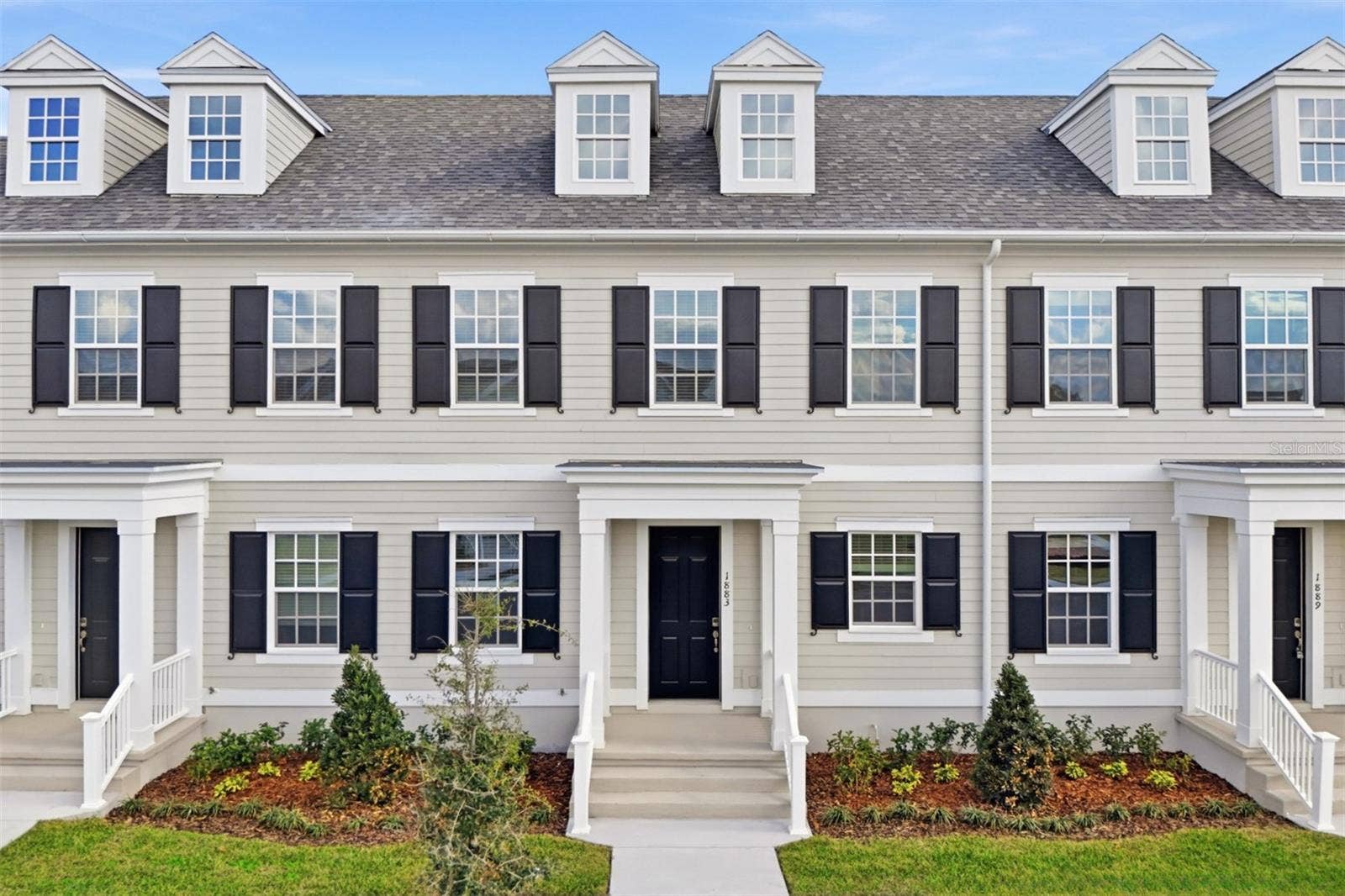 1883 SEAWALL WAY, Celebration, FL 34747 Island Village at Celebration Lot 290 of Phase 2 Exterior - Aleutian Floorplan - Colonial Elevation