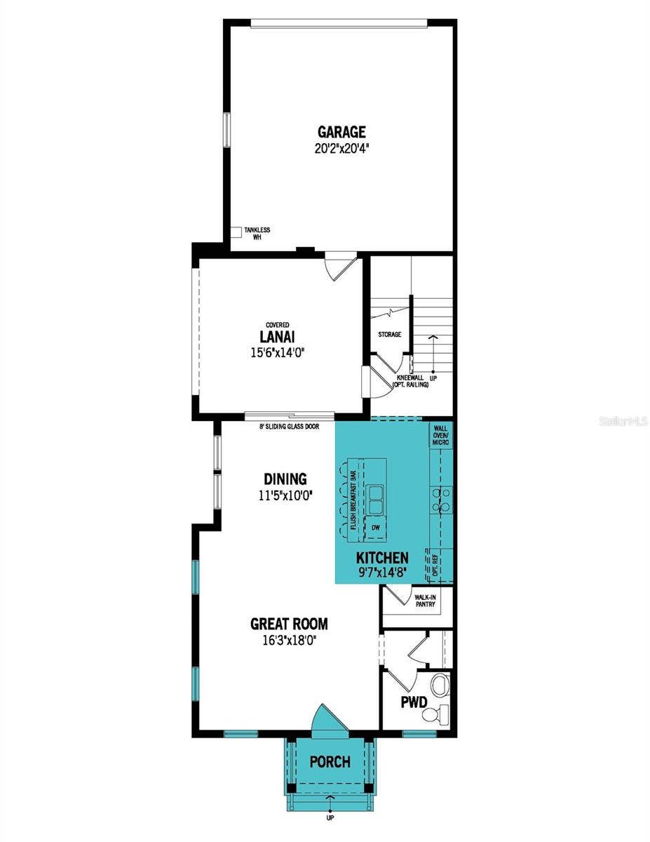 1901 SEAWALL WAY, Celebration, FL 34747 Island Village Lot 291 First Floor