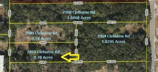 Property photo for 2850 CLEBURNE ROAD, Orlando, FL