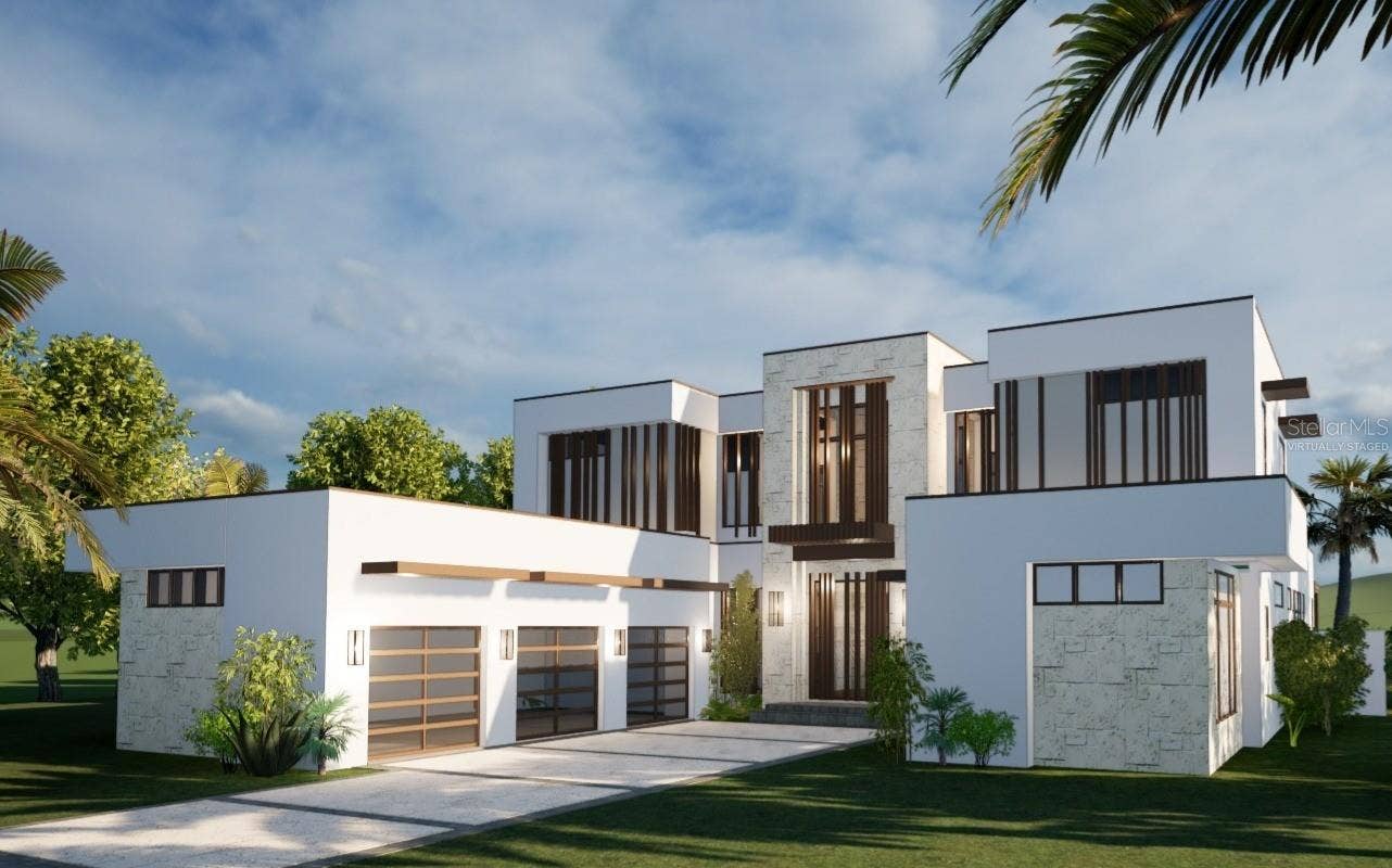 11035 CROMWELL ROAD, Orlando, FL 32827 Front Exterior Rendering - Virtually Staged