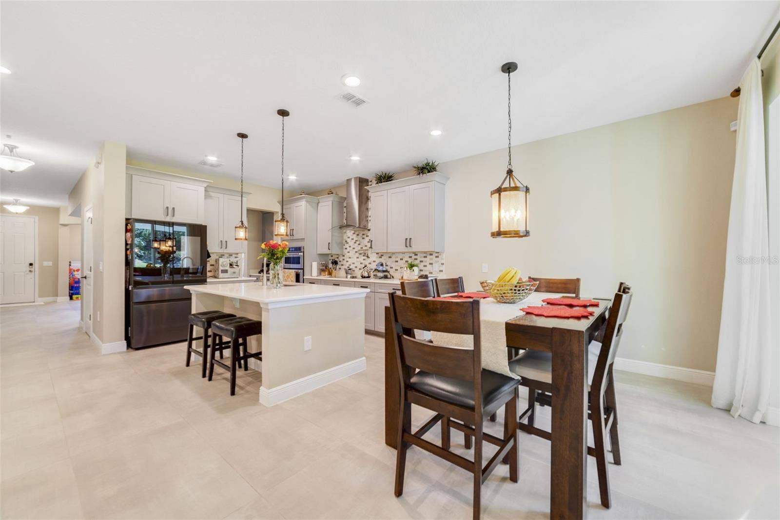 A charming Dinette nook completes the Kitchen, offering a comfortable place to enjoy daily meals with ease.