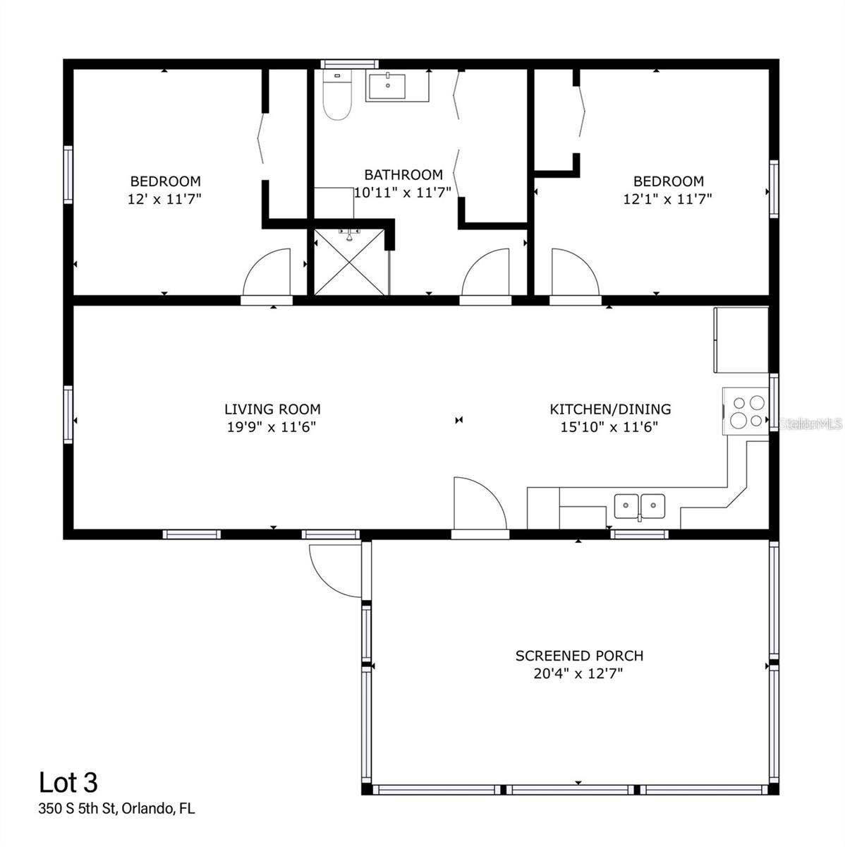 350 S 5TH STREET, Orlando, FL 32833 350 S 5TH STREET, Orlando, FL 32833