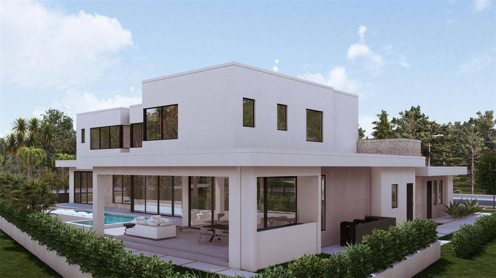 Back Exterior - Virtually Staged