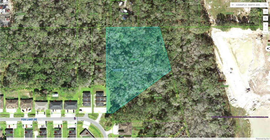 Property photo for 0 FOX LAKE DRIVE, Lakeland, FL