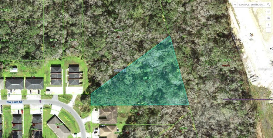 Property photo for 0 FOX LAKE DRIVE, Lakeland, FL