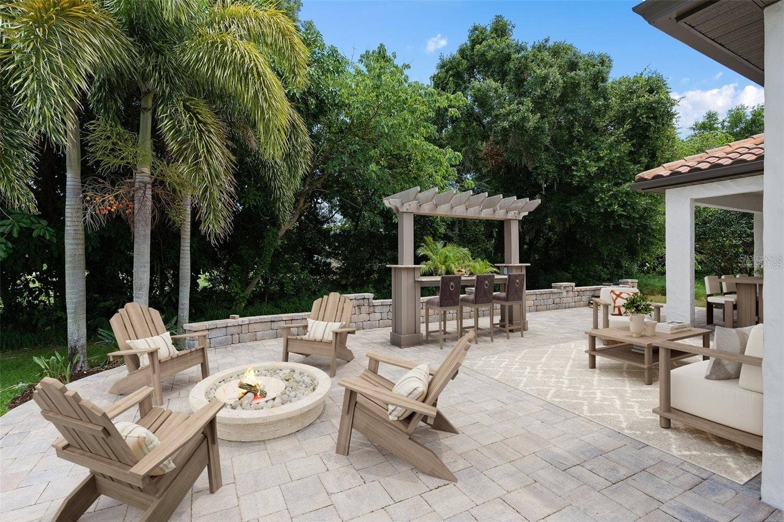 4509 PATRICIA ANN COURT, Orlando, FL 32839 Virtual patio furniture