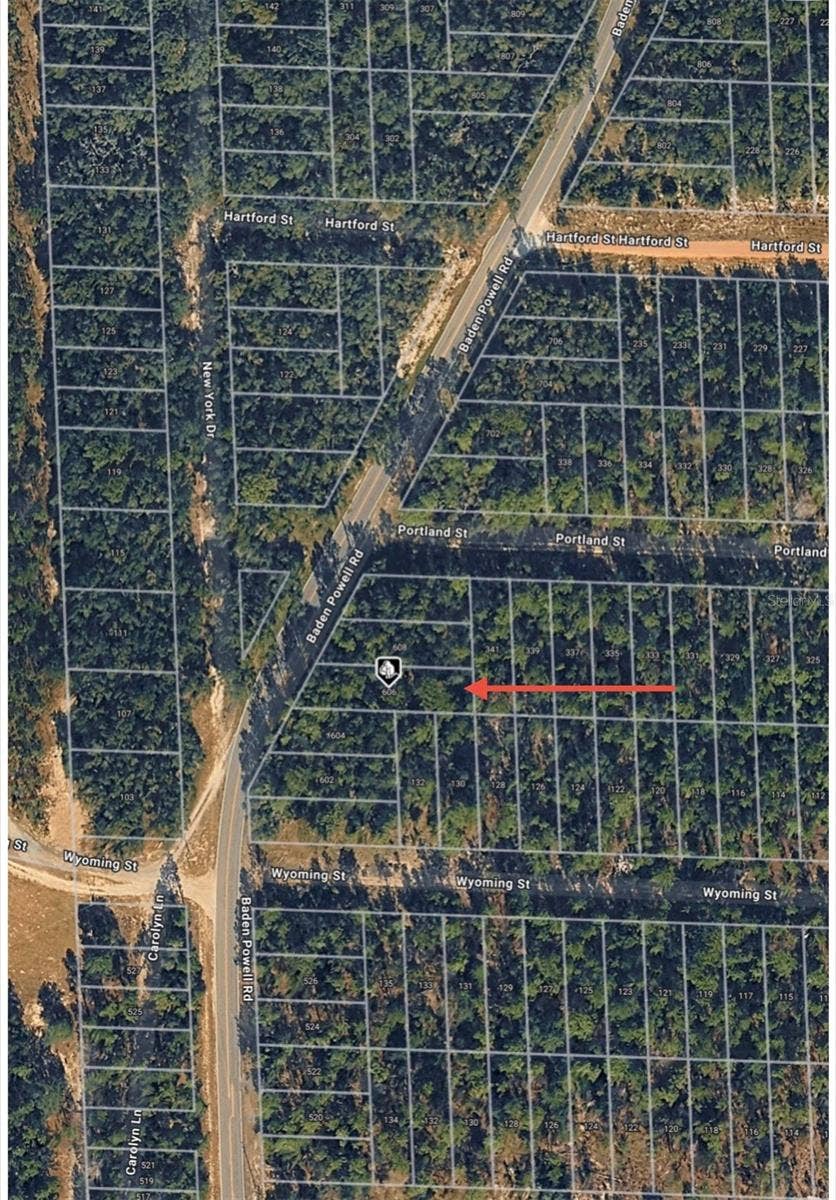 Property photo for 606 BADEN POWELL ROAD, Hawthorne, FL