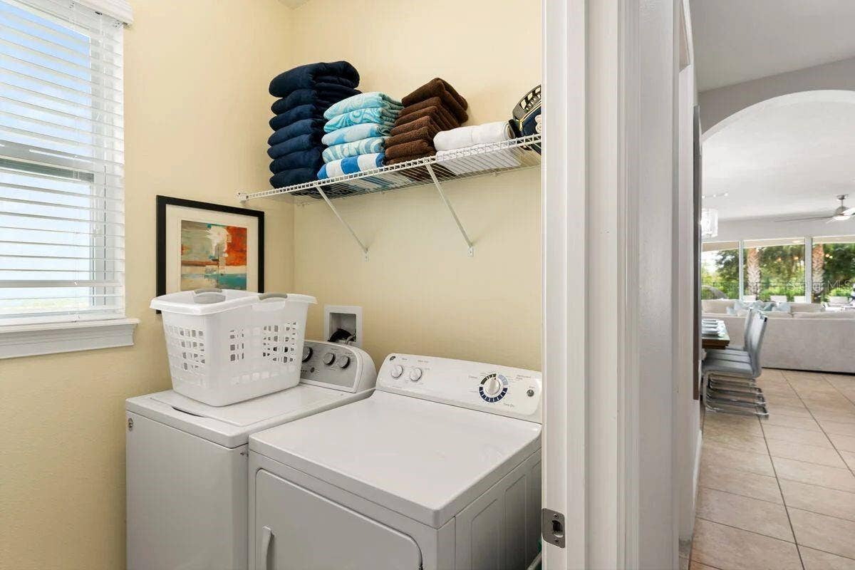 795 GOLDEN BEAR DRIVE, Reunion, FL 34747 Downstairs laundry