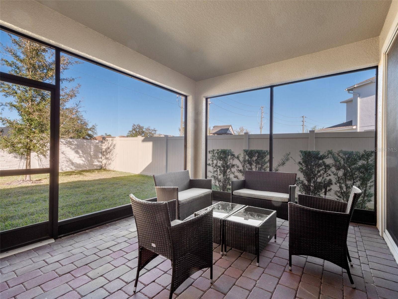 14345 WABASSO LOOP, Winter Garden, FL 34787 Rear Screened Lanai