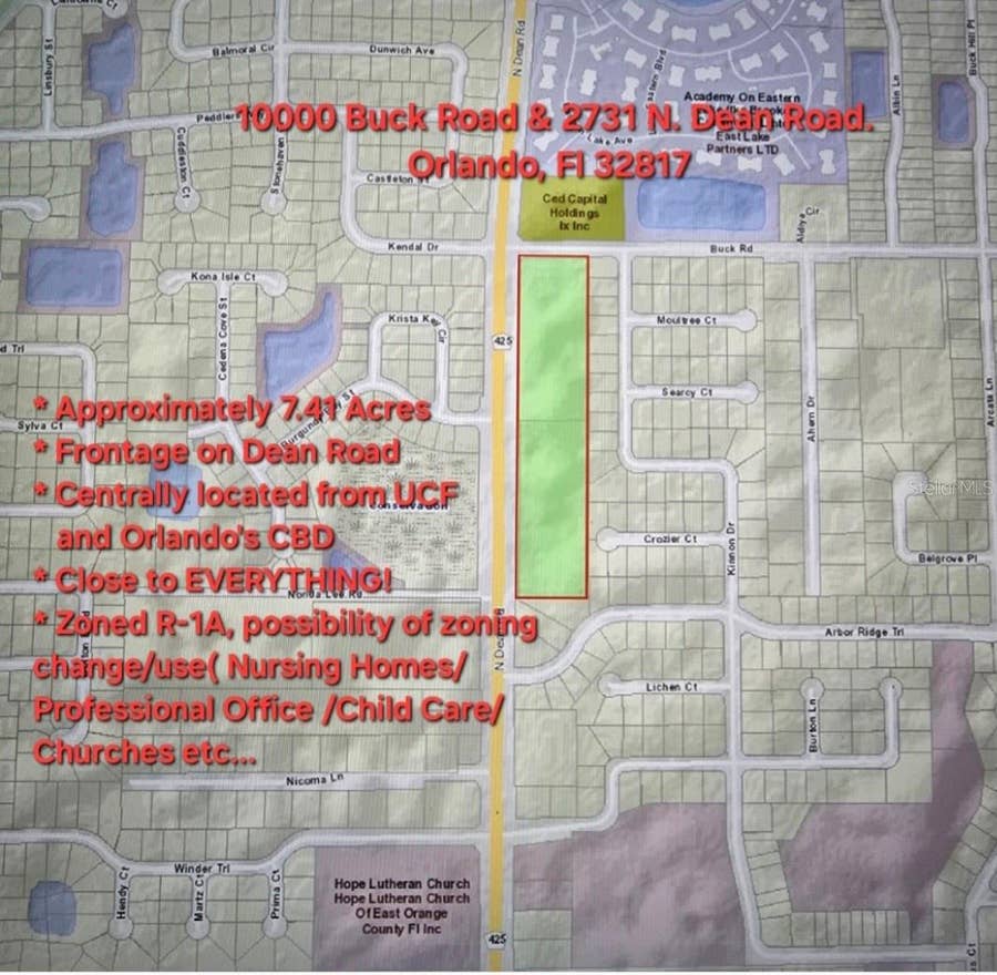 Property photo for 10000 BUCK ROAD, Orlando, FL