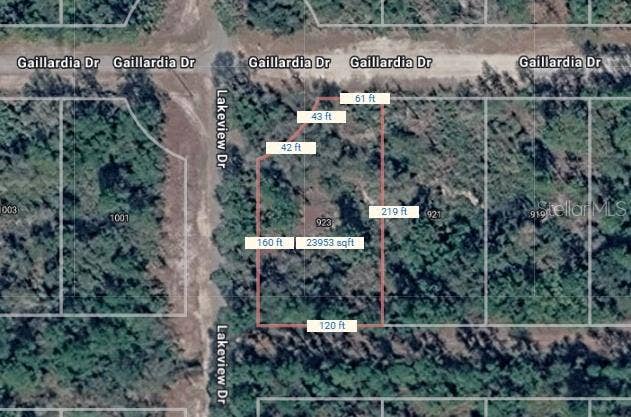 Property photo for 923 GAILLARDIA DRIVE, Indian Lake Estates, FL