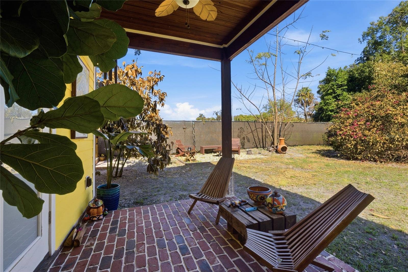 1927 ELAND AVENUE, Winter Park, FL 32789 Guest House - Private patio off of kitchen and Bedroom #2