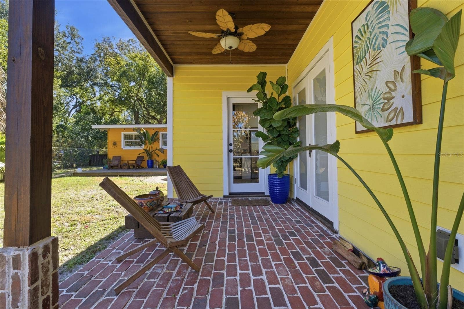 1927 ELAND AVENUE, Winter Park, FL 32789 Guest House - Private patio off of kitchen and Bedroom #2