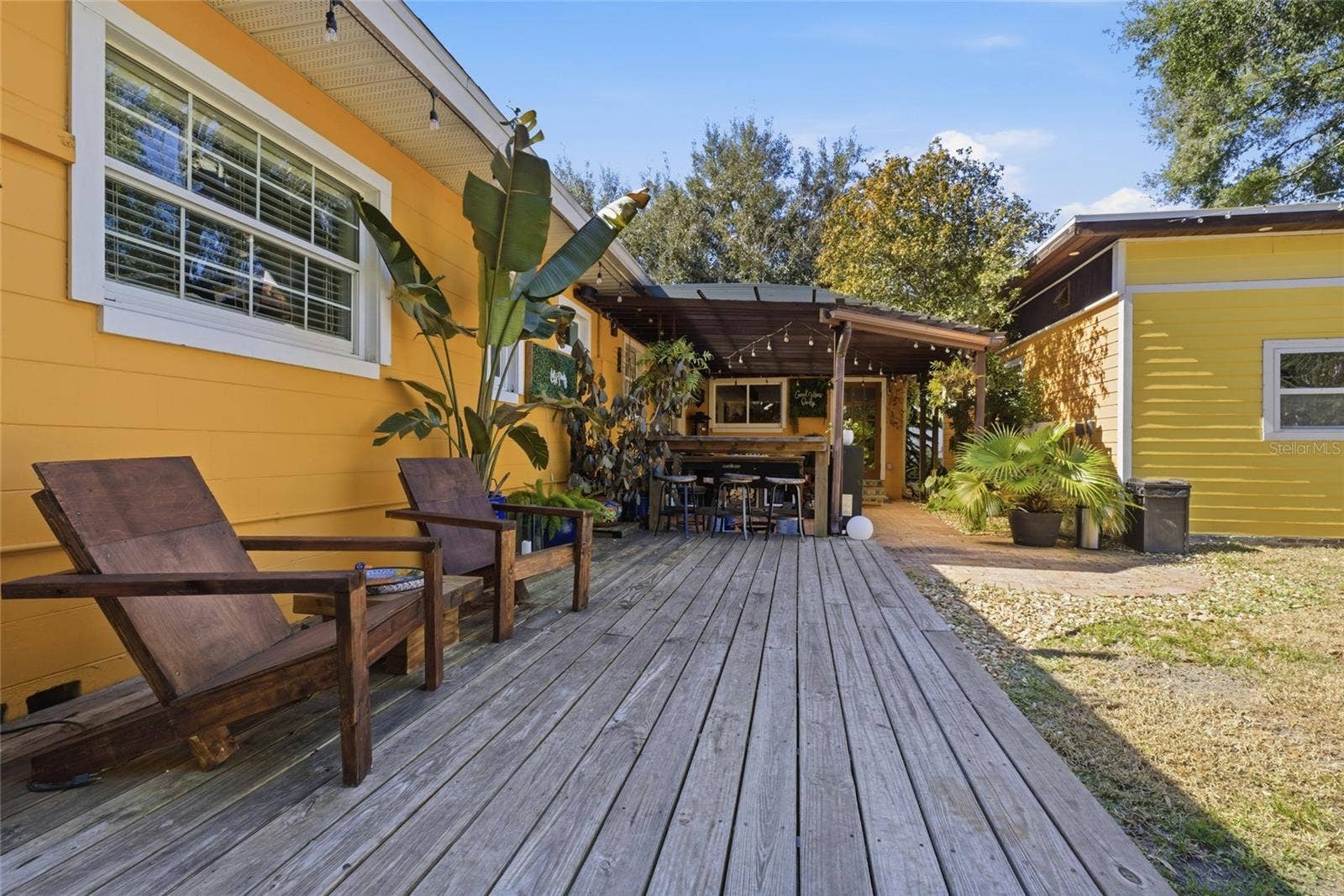 1927 ELAND AVENUE, Winter Park, FL 32789 Main House - Outdoor side deck off of summer kitchen