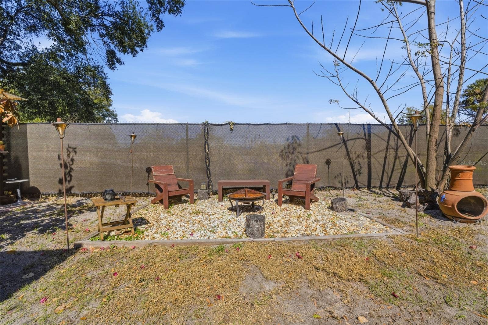 1927 ELAND AVENUE, Winter Park, FL 32789 Back Yard Social Area