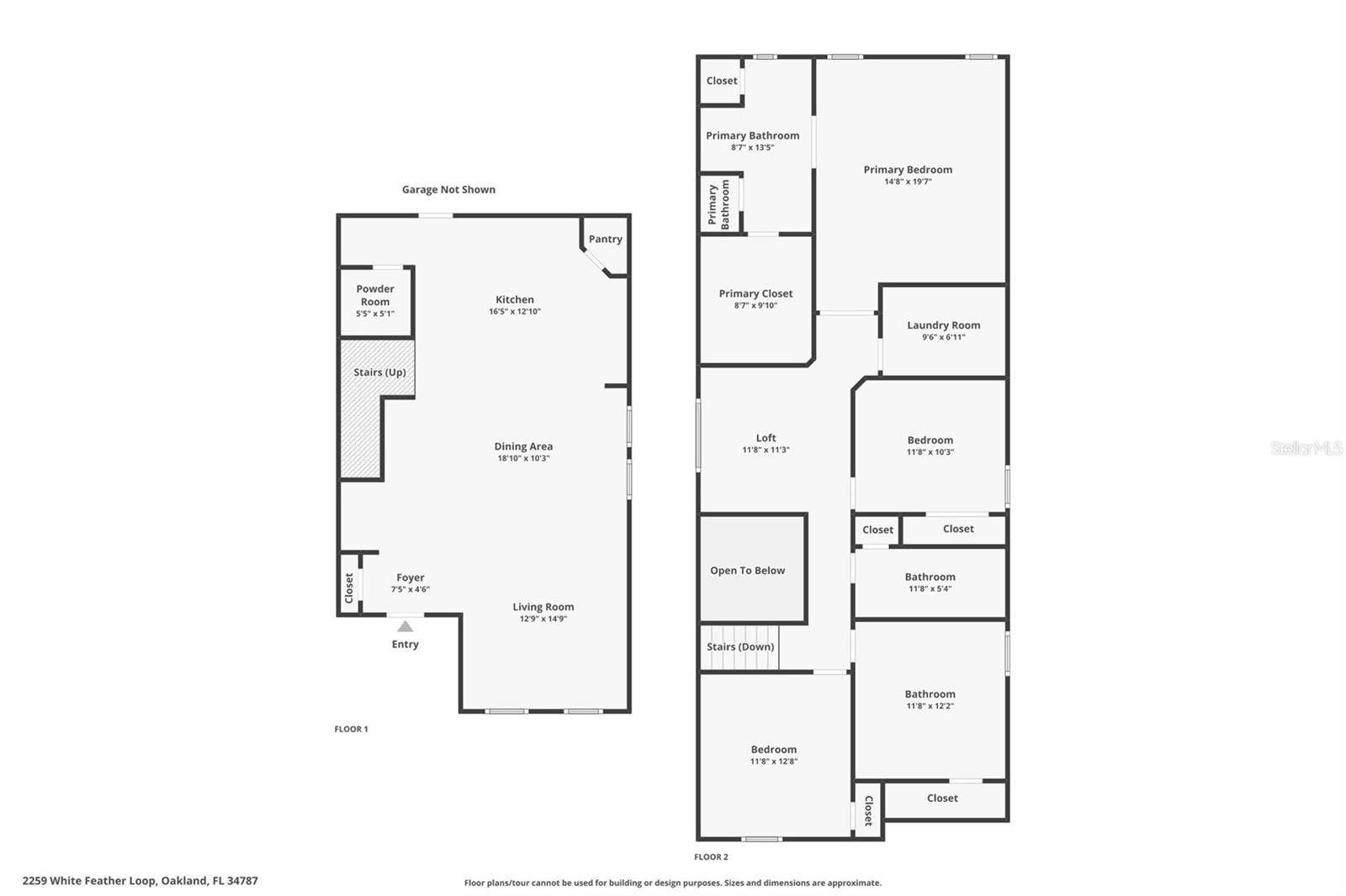 2259 WHITE FEATHER LOOP, Oakland, FL 34787