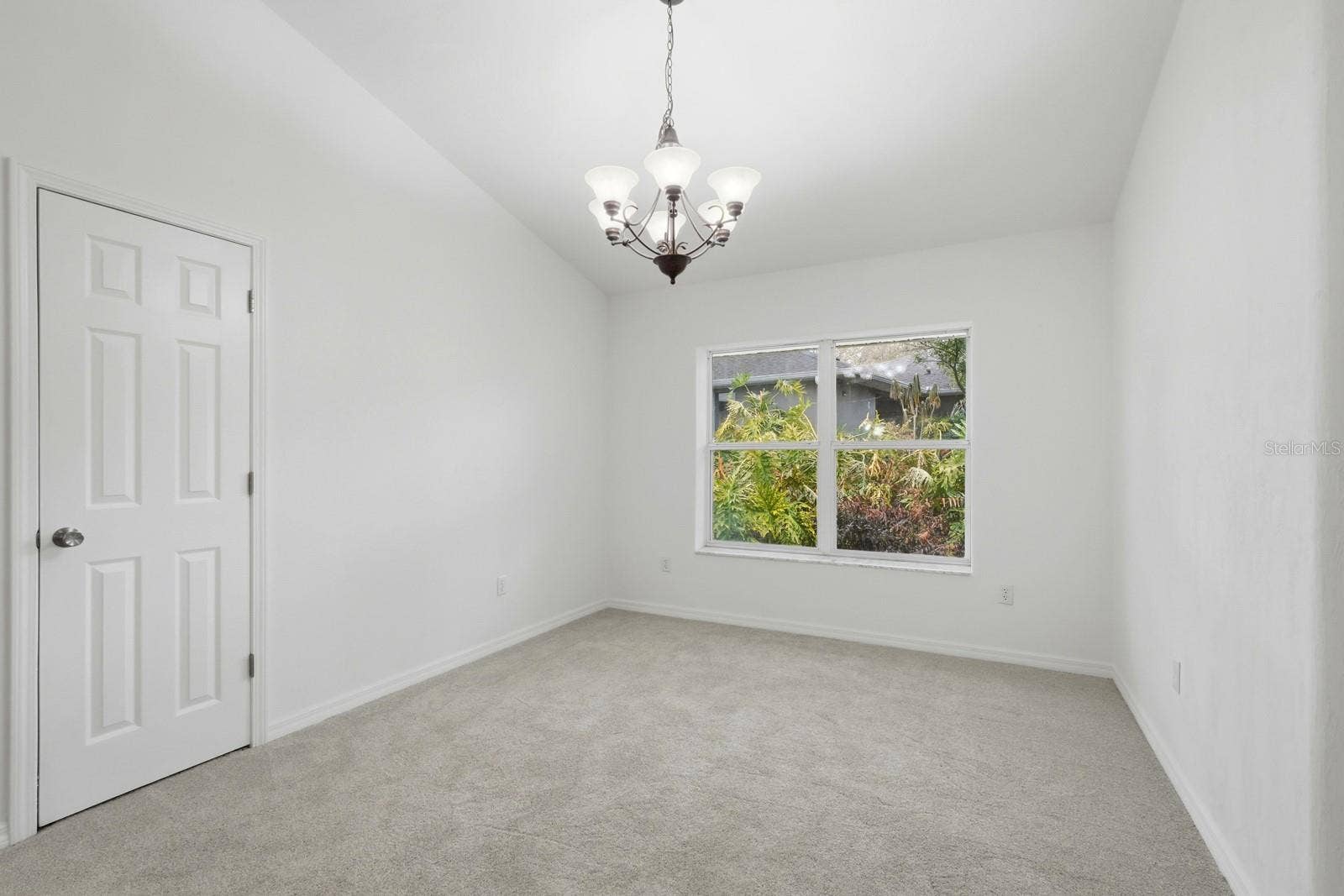 Dining Area with China closet storage