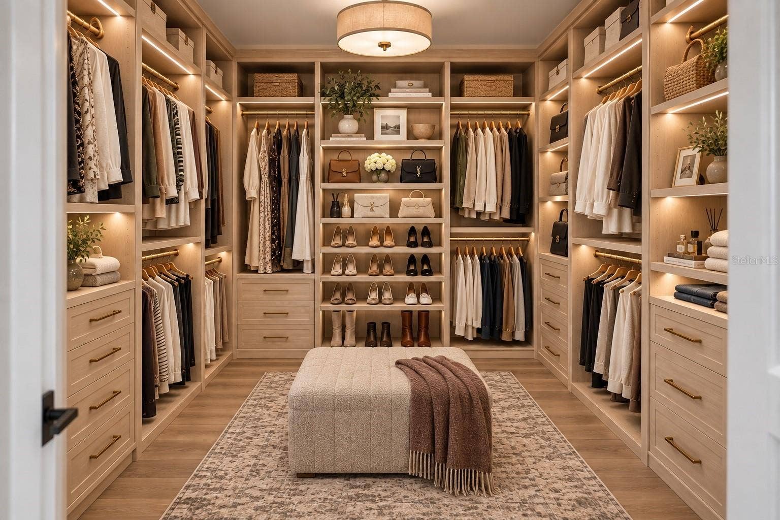 905 ENCLAVE PLACE, Winter Park, FL 32792 Primary closet rendering for inspiration