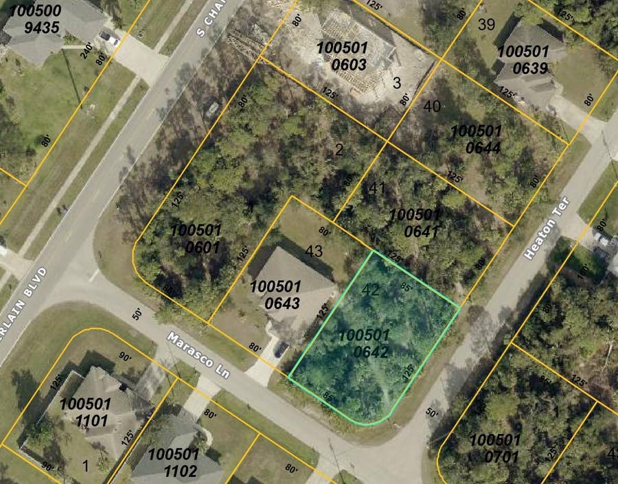 Property photo for Lot 42 HEATON TERRACE, North Port, FL