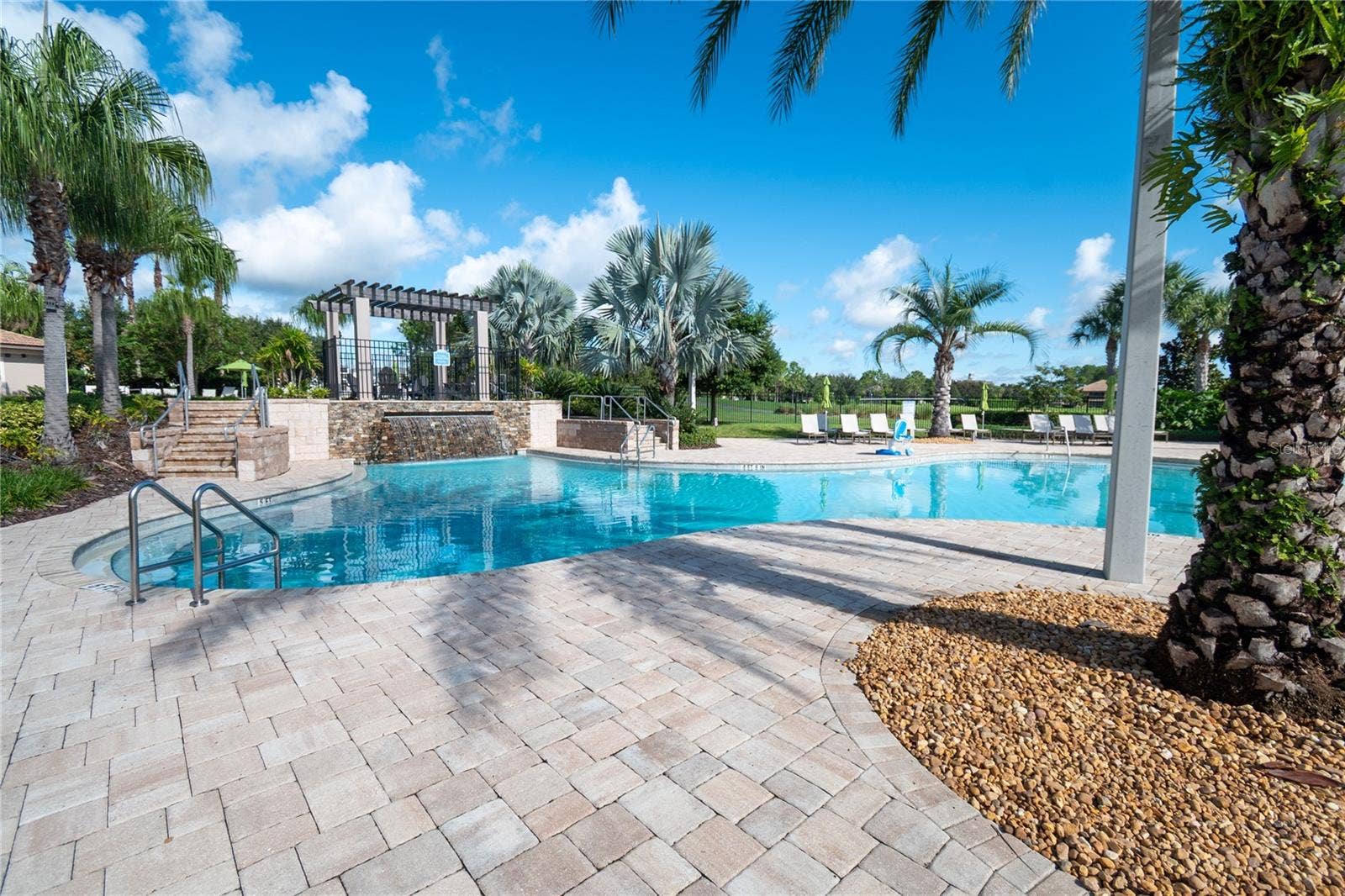 1301 GLENEAGLES LANE, Davenport, FL 33896 The Plaza - lower pool and waterfall