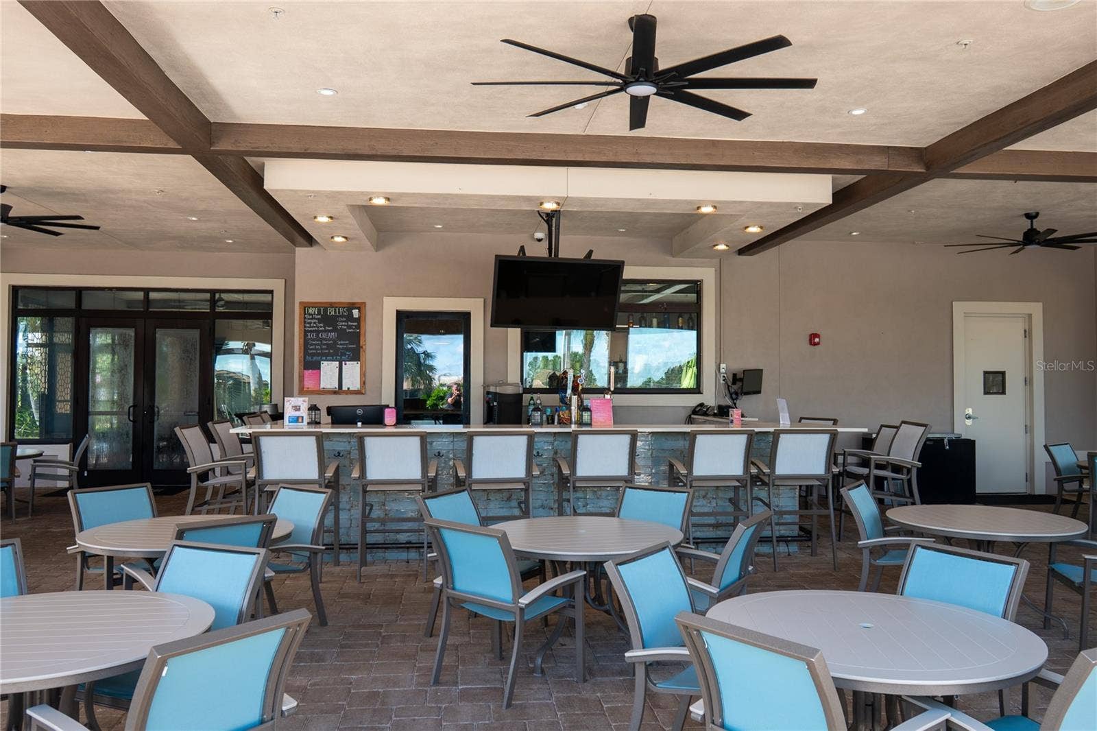 1301 GLENEAGLES LANE, Davenport, FL 33896 The Plaza outdoor bar and seating