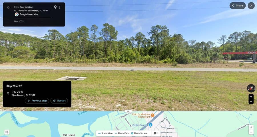 Property photo for 782 S US HIGHWAY 17, San Mateo, FL