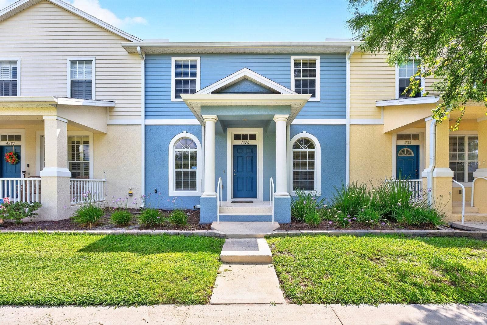 6390 SOUTHBRIDGE STREET, Windermere, FL 34786 mmaculately maintained from top to bottom, including a NEWER A/C (2023), this 4-bedroom, 2.5-bath townhome in the desirable Southbridge Village community delivers the ideal blend of style and location in the heart of Windermere!