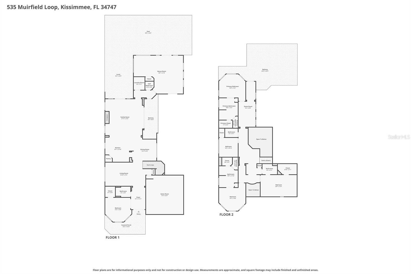 535 MUIRFIELD LOOP, Reunion, FL 34747